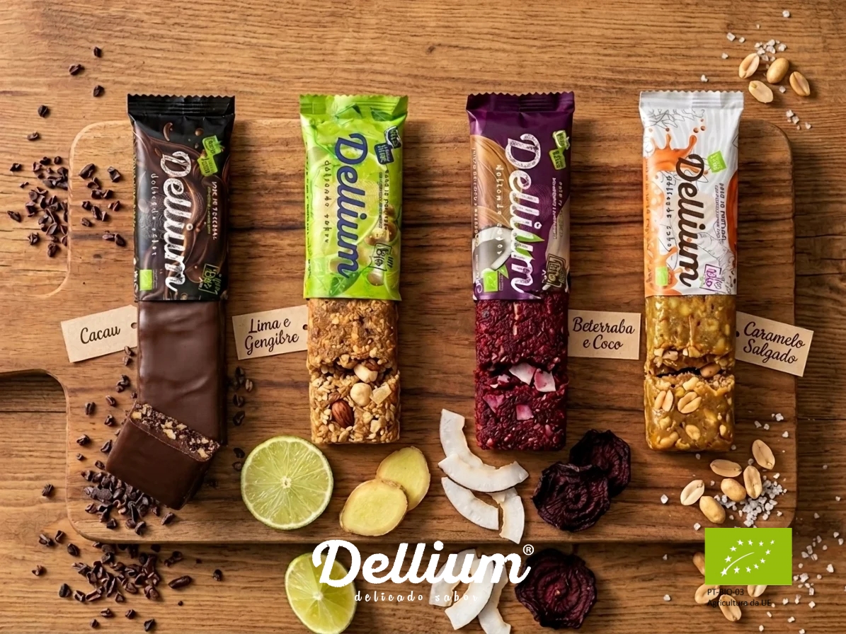 Dellium | A marca portuguesa que está a reinventar os snacks saudáveis